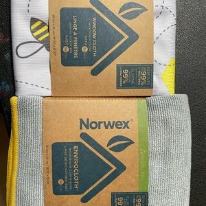 Norwex Limited Edition Honeybee Window Cloth & Enviro Cloth
